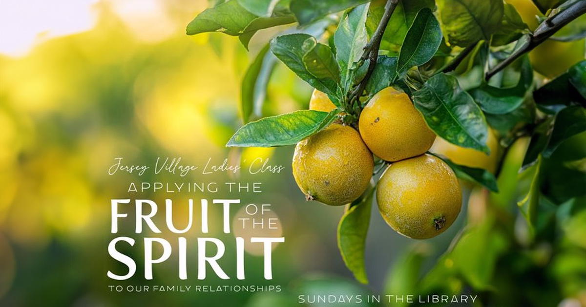 Applying the Fruit of the Spirit to our Relationships